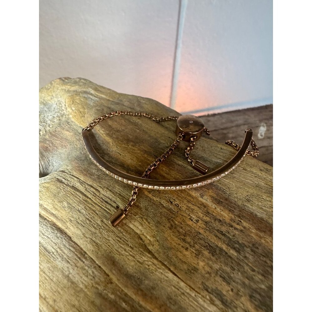 Michael Kors Bar Bracelet Pave Slider Gold tone - Picture 7 of 7
